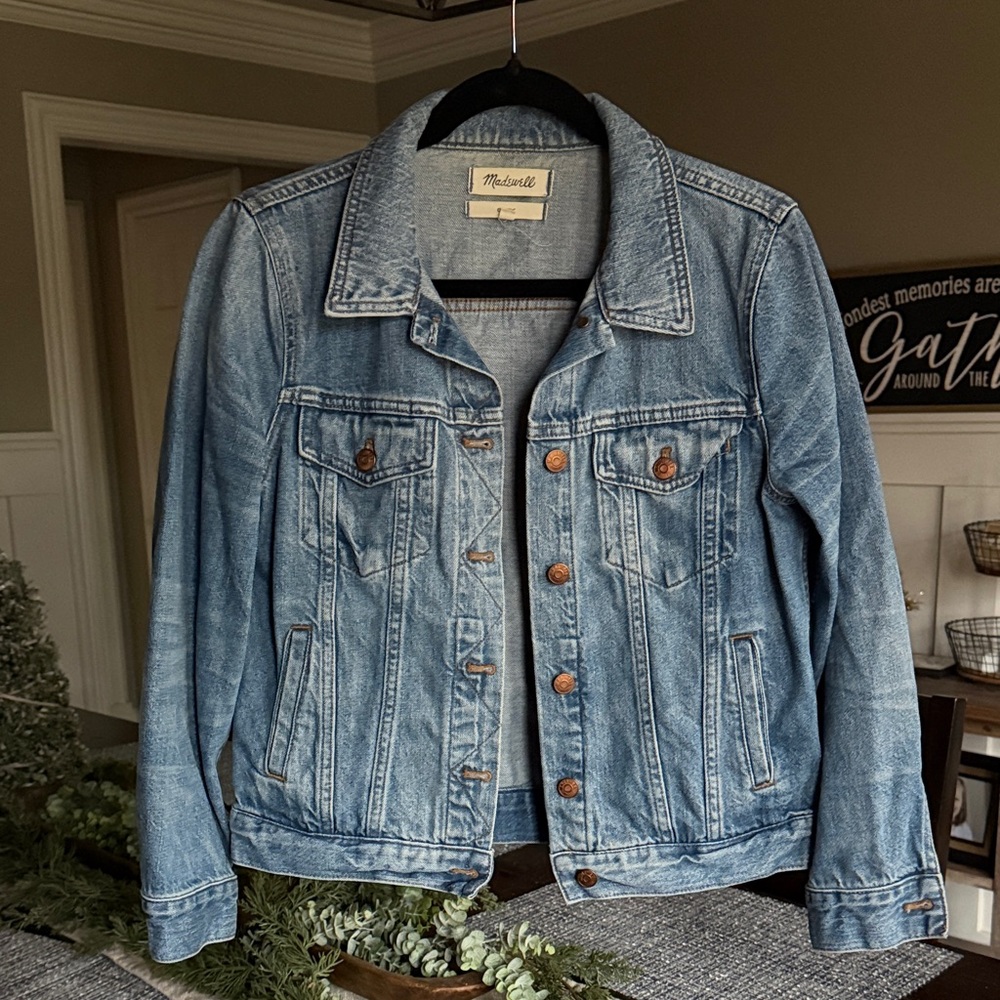 Madewell Light Blue Denim Jacket
